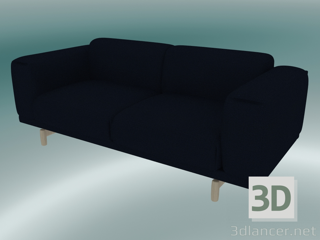 3D Modell Sofa Doppelauflage (Vidar 554) - Vorschau