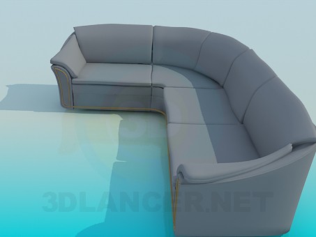 3d model Sofa corner - preview