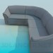 3d model Sofa corner - preview