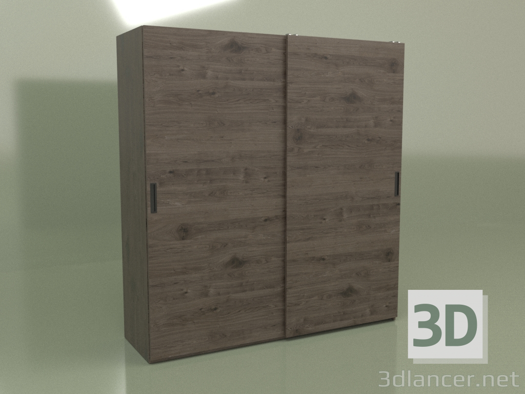 Modelo 3d Roupeiro 2 portas Mn 120 (Mocha) - preview