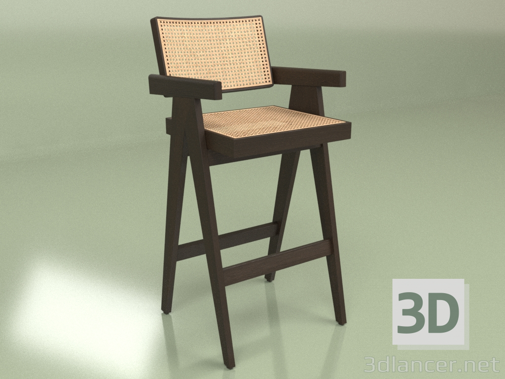 3D modeli Bar taburesi Dresden - önizleme