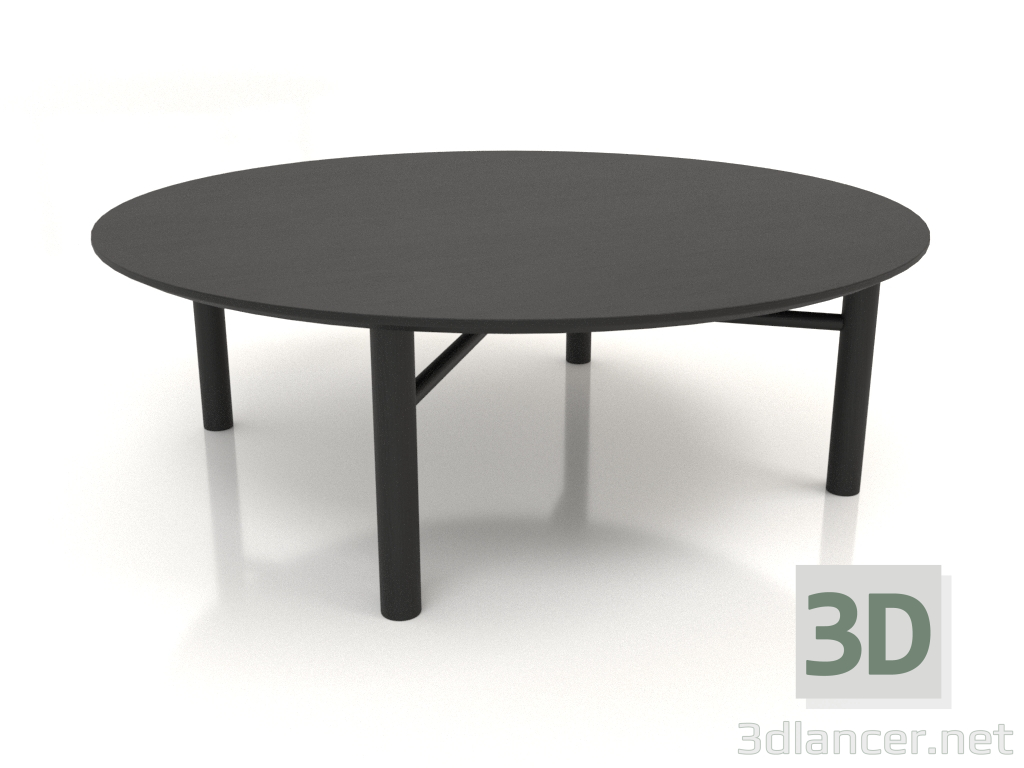 modello 3D Tavolino JT 061 (opzione 1) (P=1200x400, legno nero) - anteprima