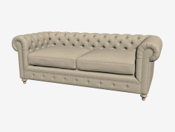 Sofá-cama doble 90 '' CLUB SOFA (luz)