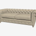 3d model Sofa-bed double 90 '' CLUB SOFA (light) - preview