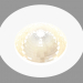 3d model Built-in LED light (DL18572_01WW-White R Dim) - preview