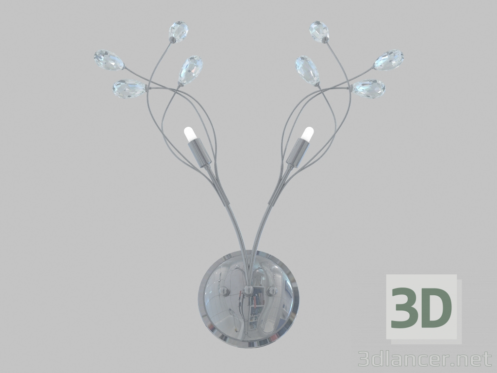 modello 3D Sconce Sottobosco (1411-2W) - anteprima