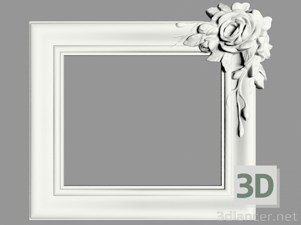 3d model Angulo decorativo (TGU45a) - vista previa