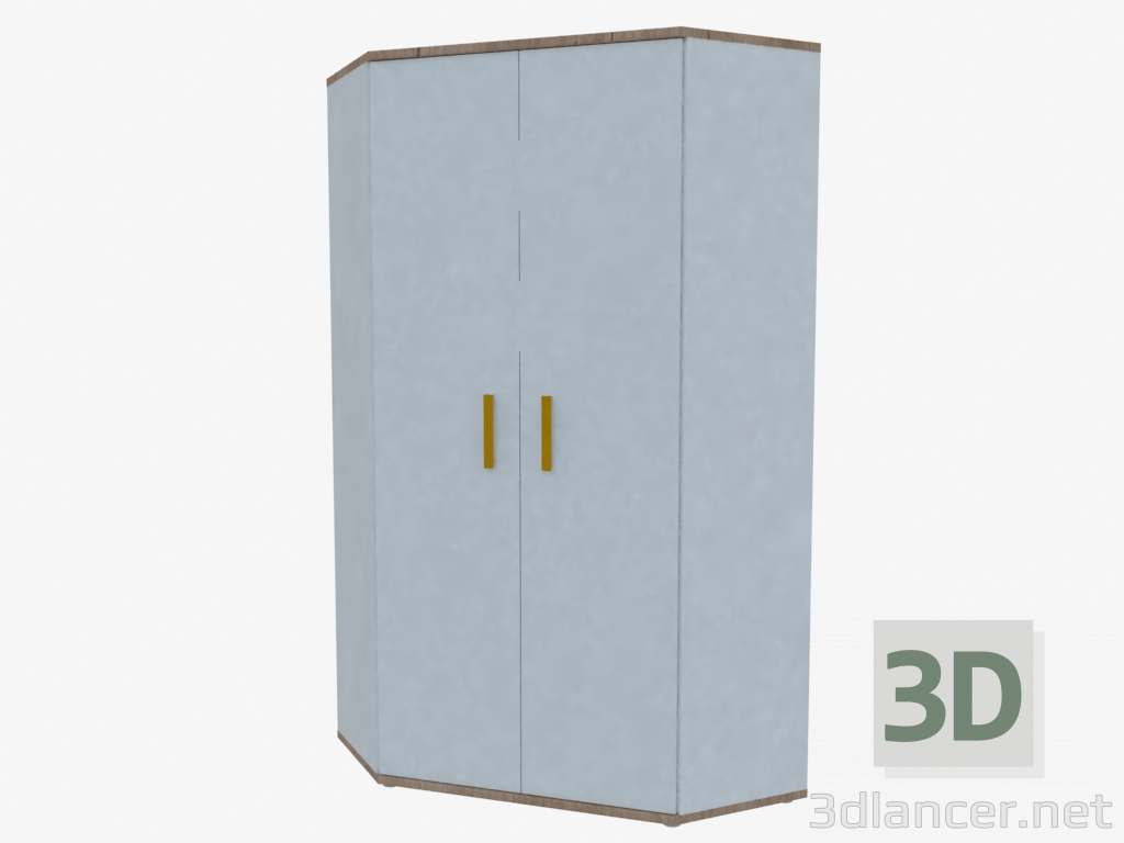 3D Modell Eckschrank (TYP 21) - Vorschau