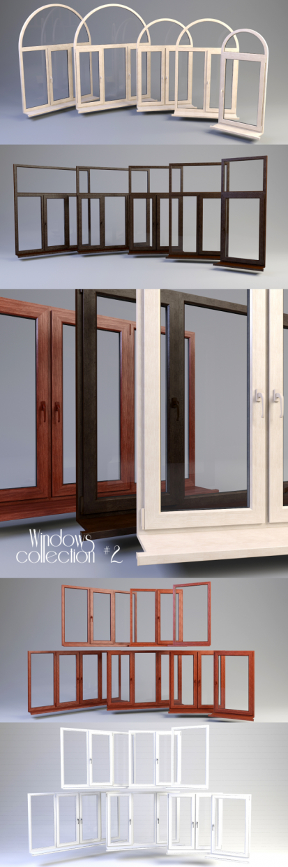 Modelo 3d Windows - preview