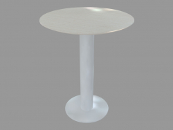 Table à manger (frêne teinté blanc D60)