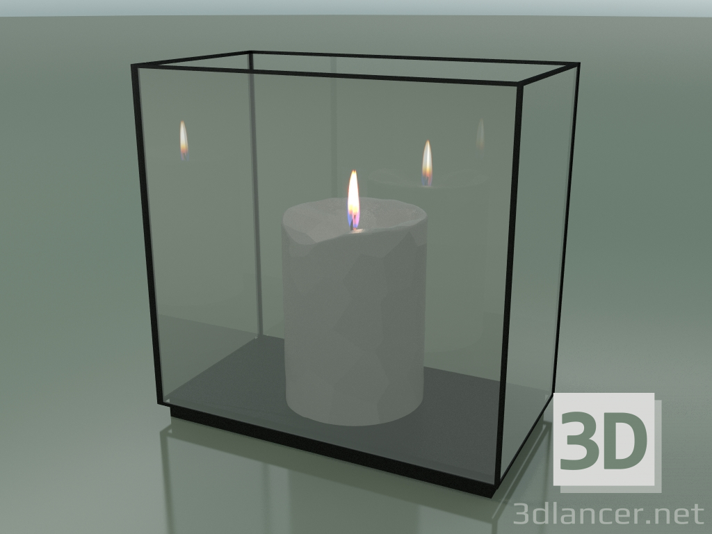 Modelo 3d Estojo para armazenamento com velas (C205A) - preview