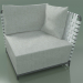 3d model InOut corner, end modular (807, Gray Lacquered Aluminum) - preview