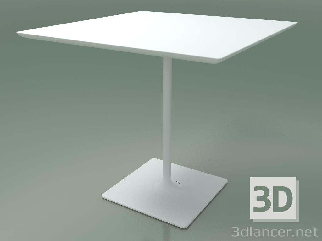 3d model Mesa cuadrada 0698 (H 74 - 79x79 cm, F01, V12) - vista previa