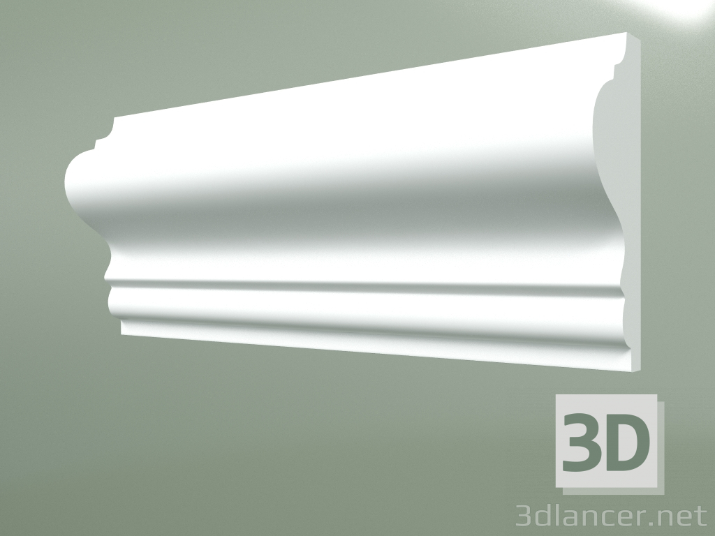 3d model Gypsum molding MT487 - preview