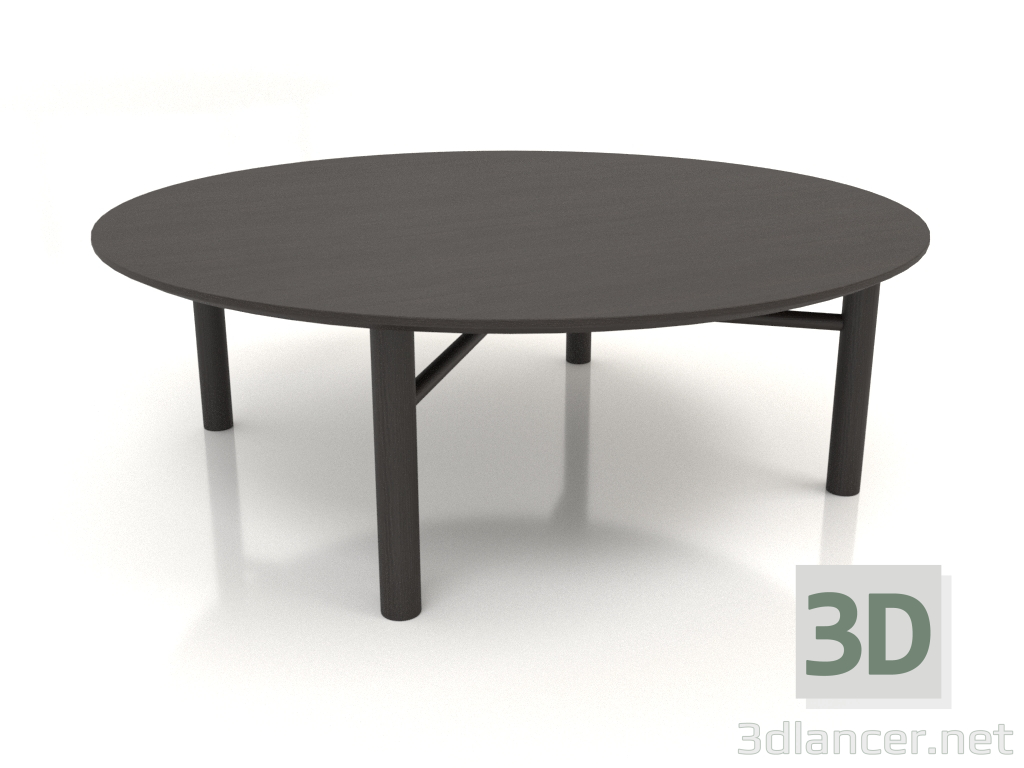 modello 3D Tavolino JT 061 (opzione 1) (P=1200x400, legno marrone scuro) - anteprima