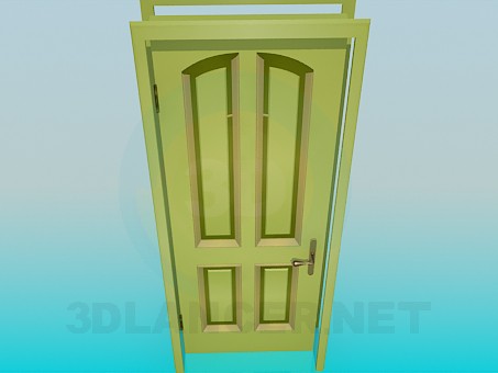 3d model Door entrance - preview