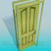 3d model Door entrance - preview