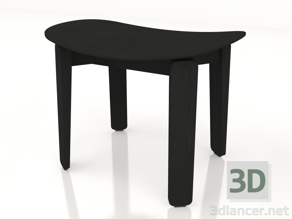 3d model Taburete Nora (oscuro) - vista previa