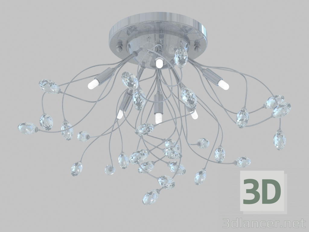 3D Modell Kronleuchter Brushwood (1411-6U) - Vorschau