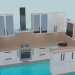 Modelo 3d Cozinha, conjunto completo - preview