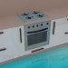 3d model Cocina, sistema completo - vista previa