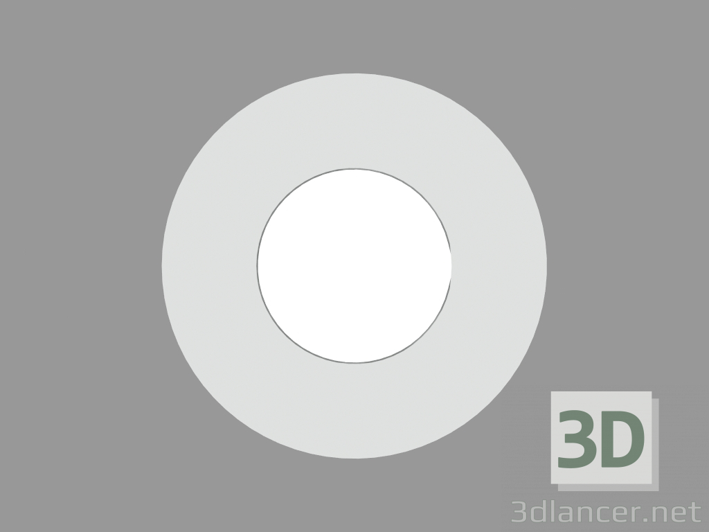 modello 3D Downlight MICRORING SEMIACID - ETCHED GLASS (S4943) - anteprima