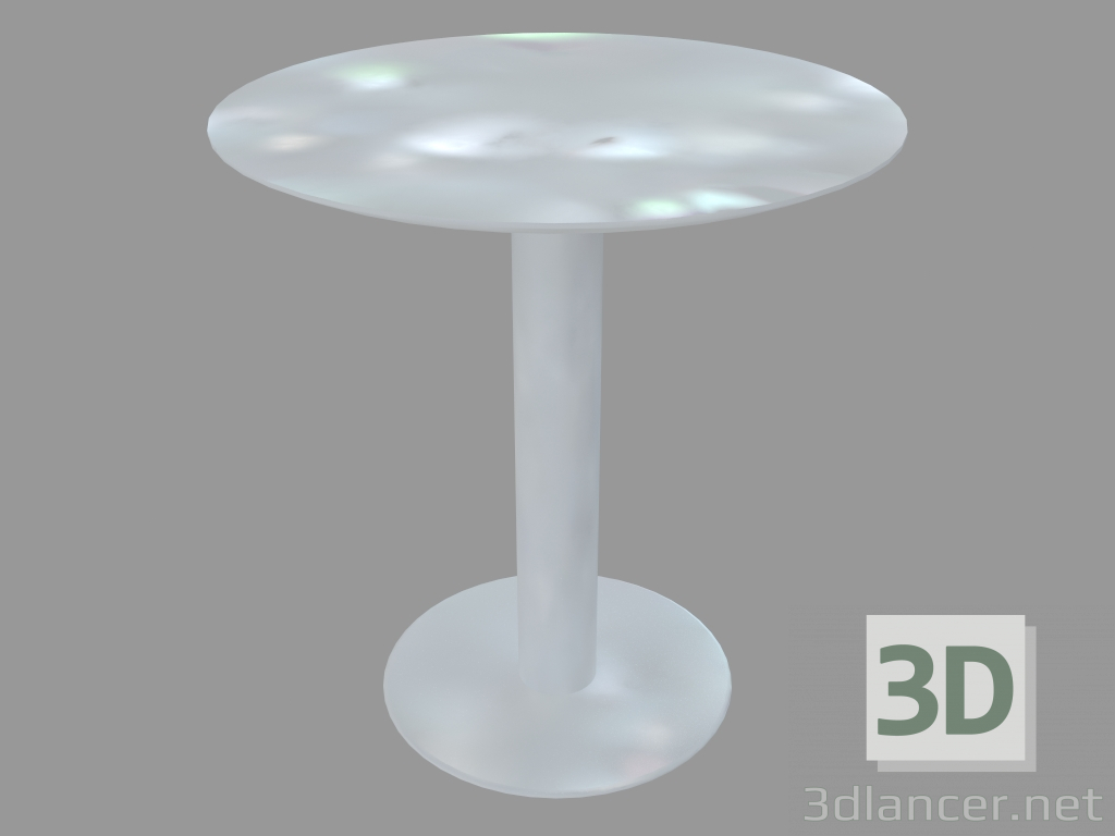 3d model Mesa de comedor (lacado en blanco D70) - vista previa