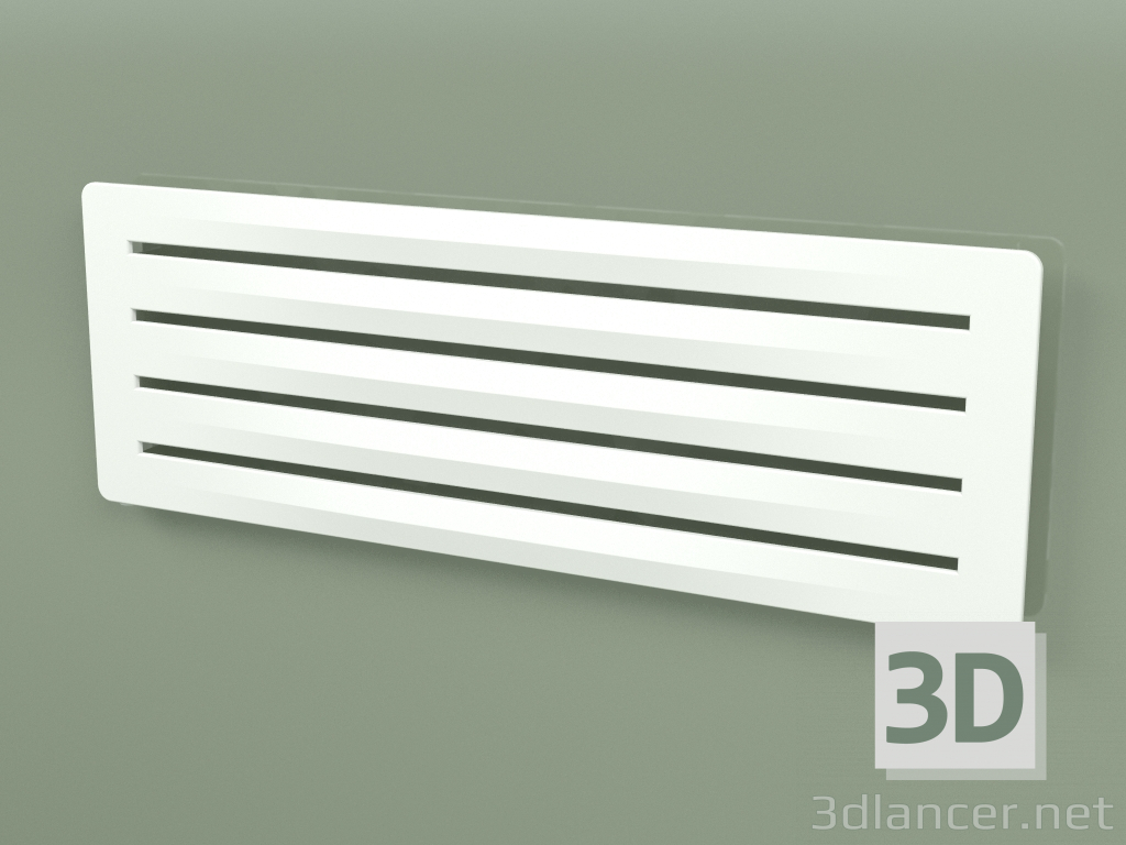 3d model Barra de toalla calefactable Aero H (WGARH041120-SX, 410х1200 mm) - vista previa