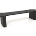 3d model Bench BK 03 (1600x400x350, wood black) - preview