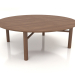 modèle 3D Table basse JT 061 (option 1) (D=1200x400, bois brun clair) - preview