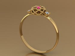 anillo de mujer