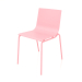 3d model Silla de comedor modelo 2 (Rosa) - vista previa