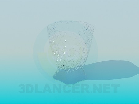 3d модель Стакан – превью