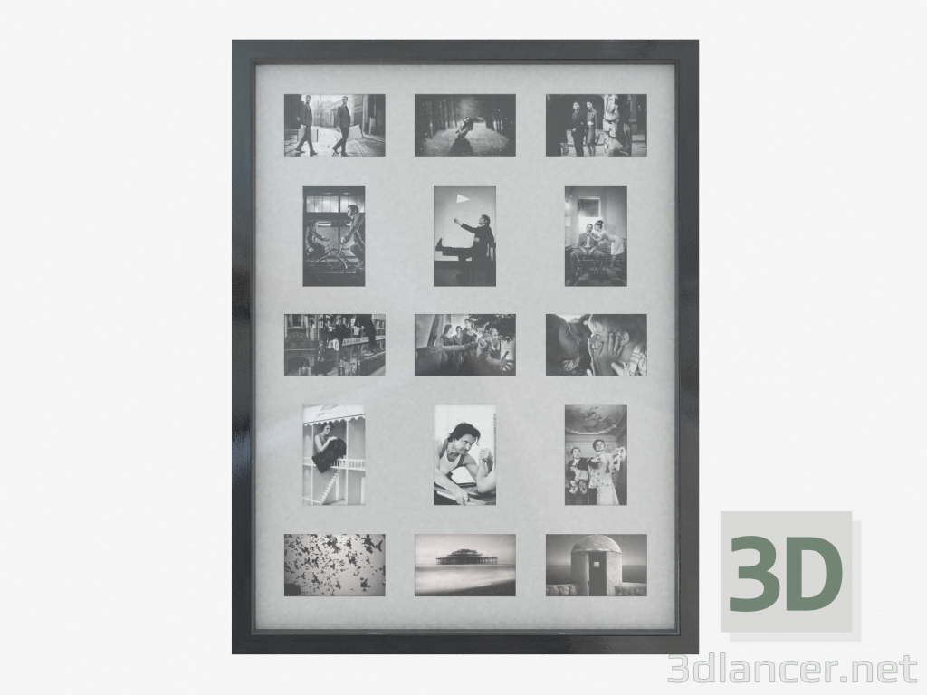 Modelo 3d O quadro da parede de Ribba 62.7x82.7 (00128409) - preview