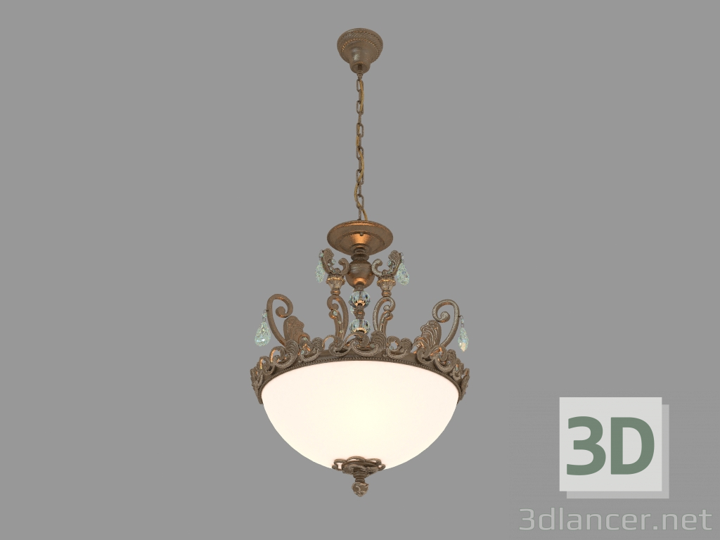 modello 3D Lampadario Ponga (2431 3) - anteprima