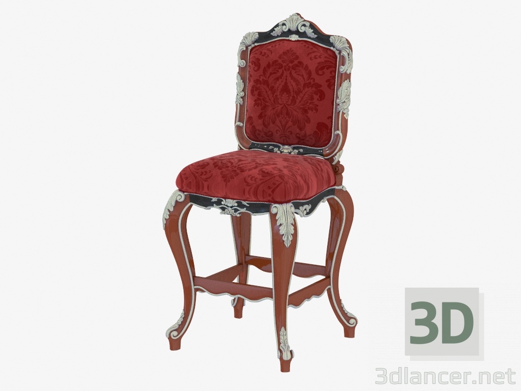 3d model Bar chair Sqabello (art. 14510) - preview