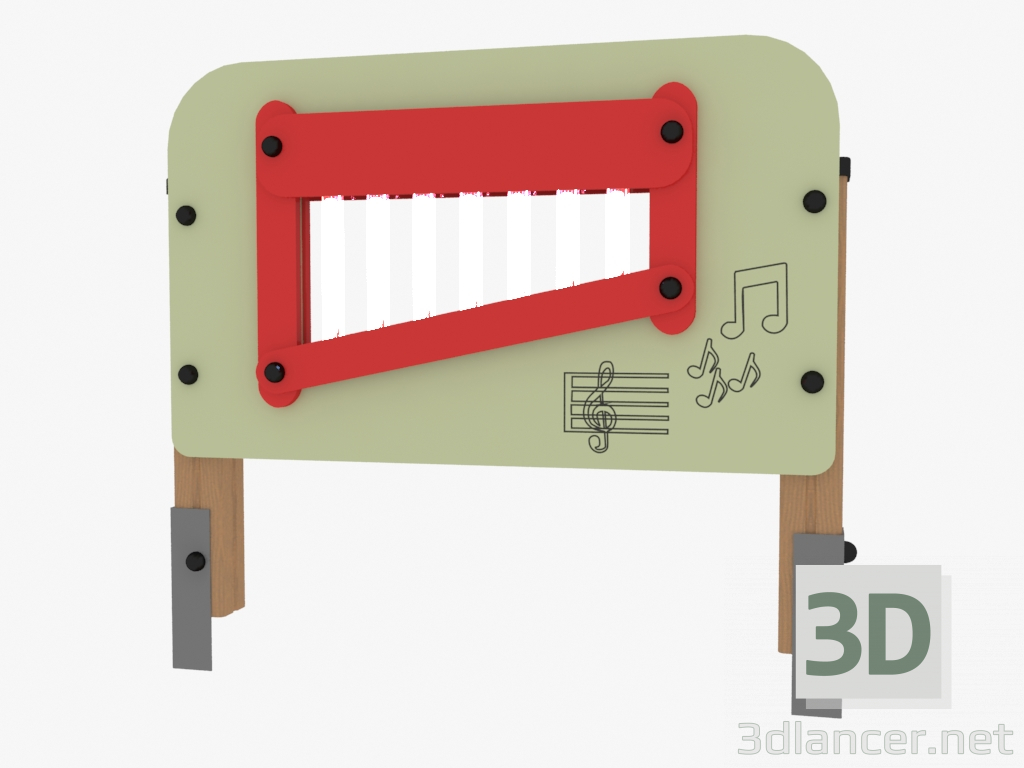 3d model Panel de juego (4028) - vista previa