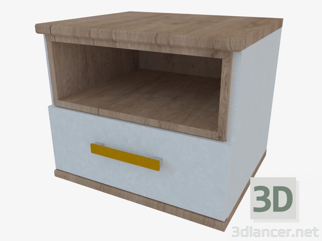 3d model Bedside table (TYPE 95) - preview