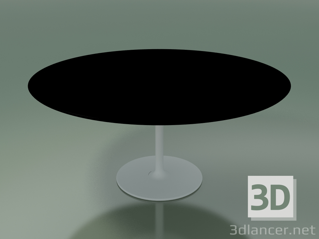 3d model Round table 0634 (H 74 - D 158 cm, F02, V12) - preview