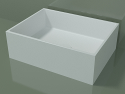 Lavabo da appoggio (01UN21101, Glacier White C01, L 48, P 36, H 16 cm)