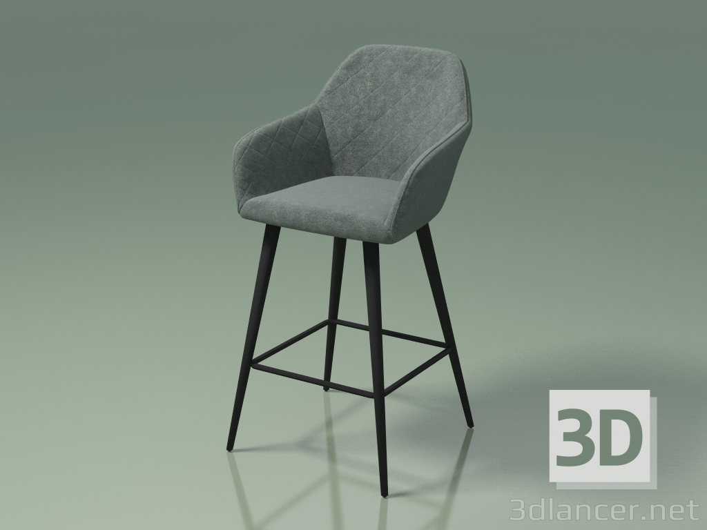 3d model Silla media barra Antiba (111838, caqui) - vista previa