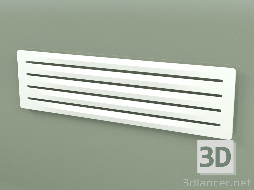 3d model Barra de toalla calefactable Aero H (WGARH041150-SX, 410х1500 mm) - vista previa