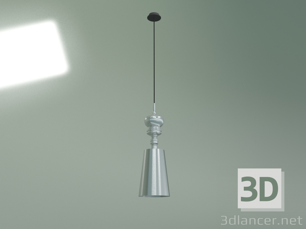 3d model Lámpara colgante Josephine diámetro 23 (cromo) - vista previa