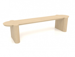 Banc BK 03 (1600x400x350, bois blanc)