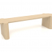 3d model Bench BK 03 (1600x400x350, wood white) - preview