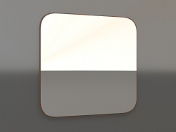 Miroir ZL 27 (450x450, bois brun clair)