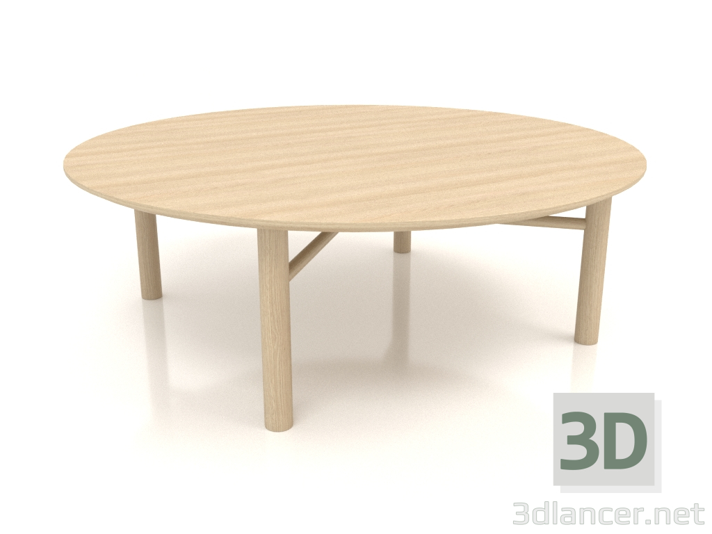 3d модель Стіл журнальний JT 061 (варіант 1) (D=1200x400, wood white) – превью