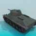 Modelo 3d Tanque T50 - preview