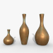 modèle 3D de Vases atout Bronze oxydé acheter - rendu