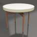 3d model Round coffee table Ø60 (Gold, DEKTON Zenith) - preview